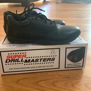 Like new with box Super Drill Masters Marching band shoes